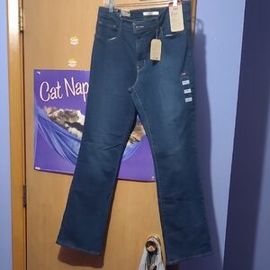 Levi's Women's Boot Cut Jeans - Dark Blue